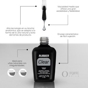 RUBBER BASE 15 ML - CLEAR