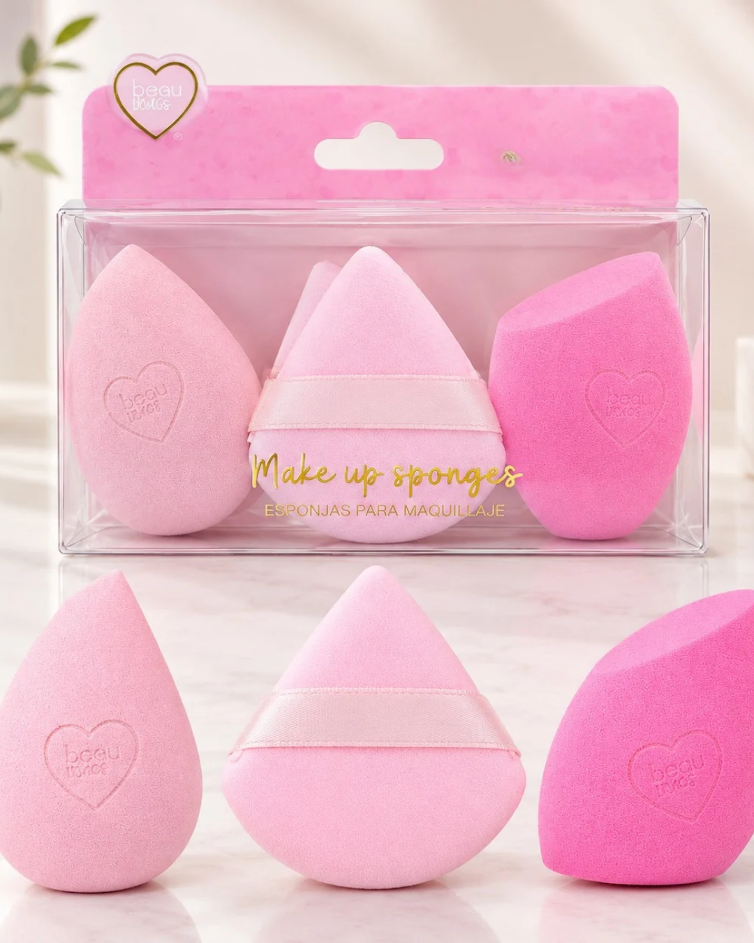Esponjas para maquillaje – Beau Visage